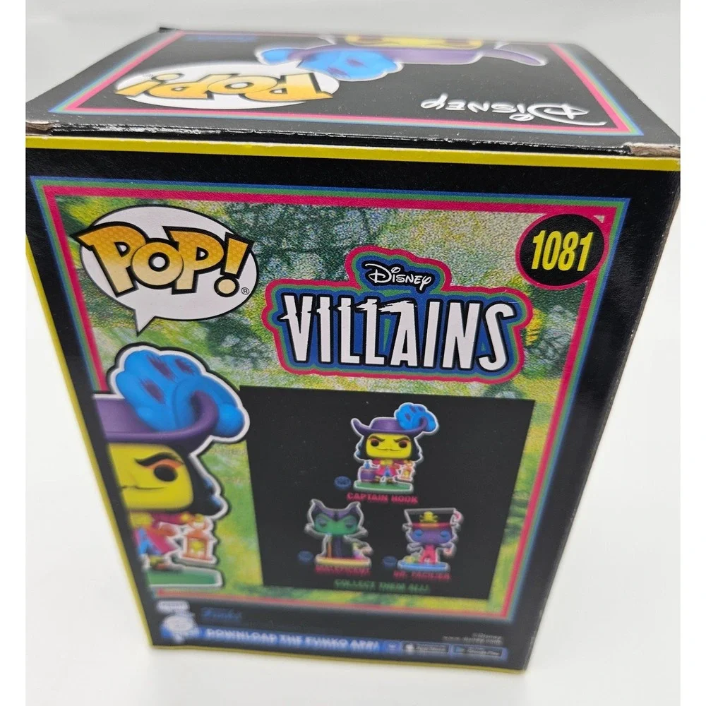 Funko Pop Disney Villains Captain Hook 1081 Hot Topic Exclusive Vinyl Figure